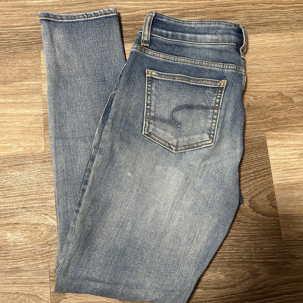 Classic Blue Denim Skinny Jeans